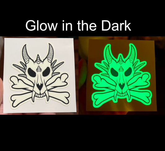Bone Dragon Sticker
