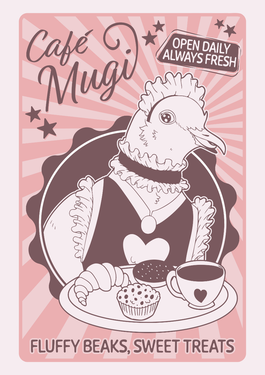 Cafe Mugi Print