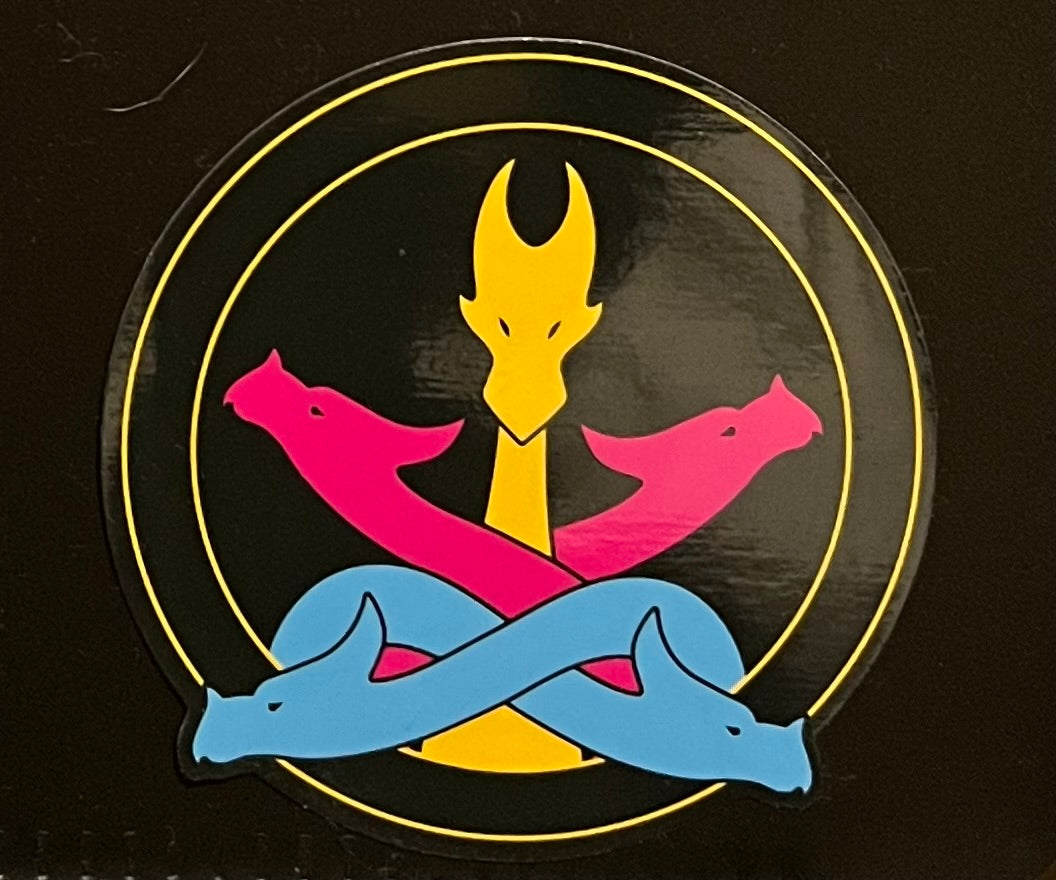 Pansexual Hydra Sticker