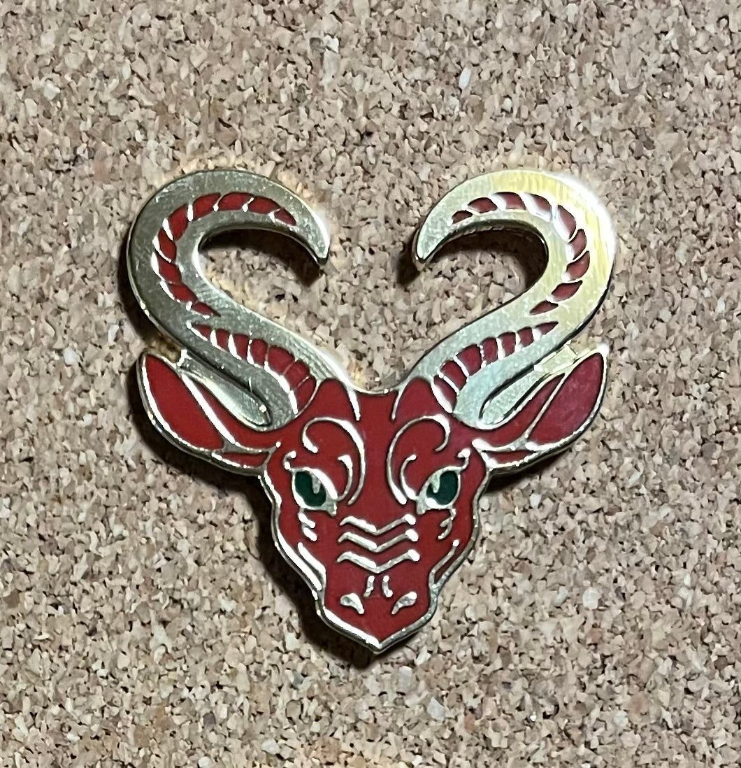 Home Seeking Dragon Enamel Pin