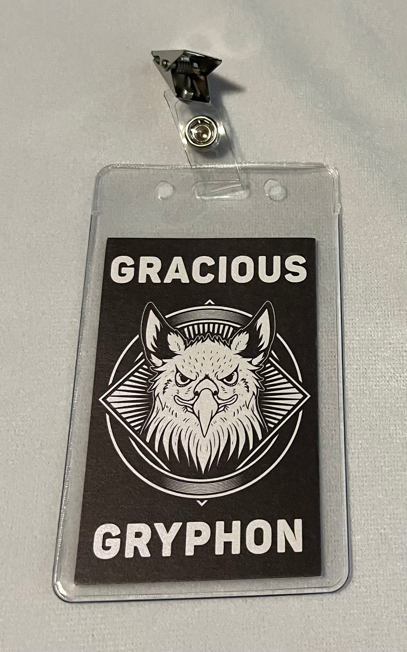 Gracious Gryphon Badge