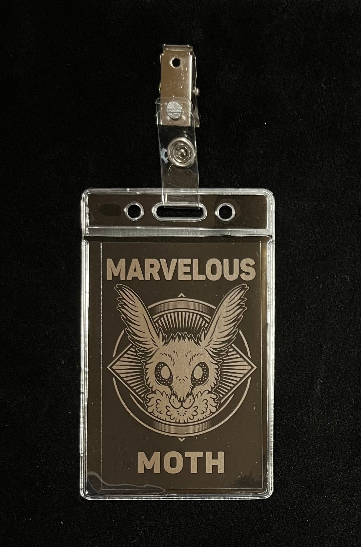 Marvelous Moth Badge