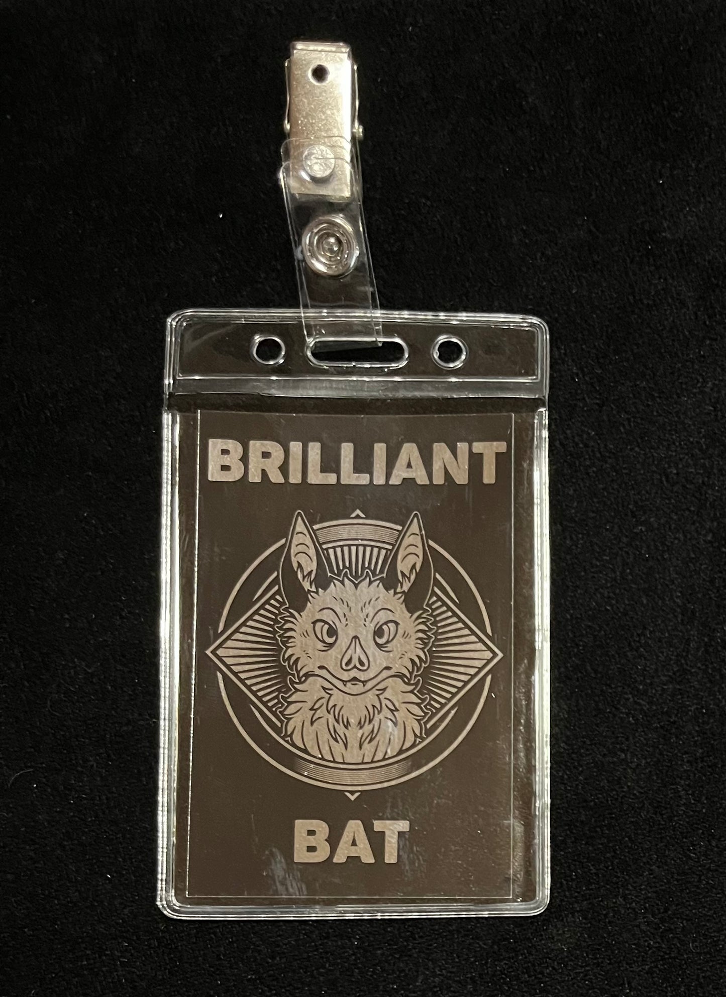 Brilliant Bat Badge