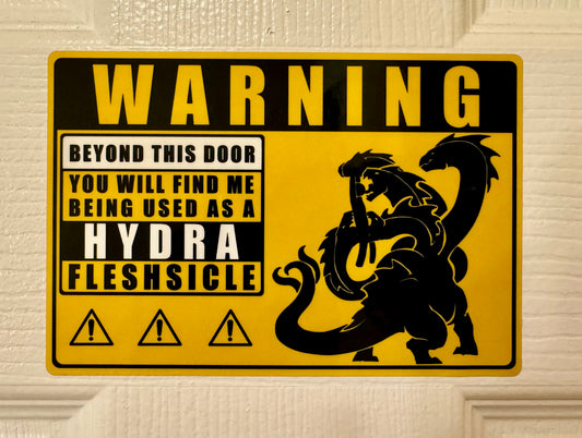 Warning: Hydra Sticker (NSFW)