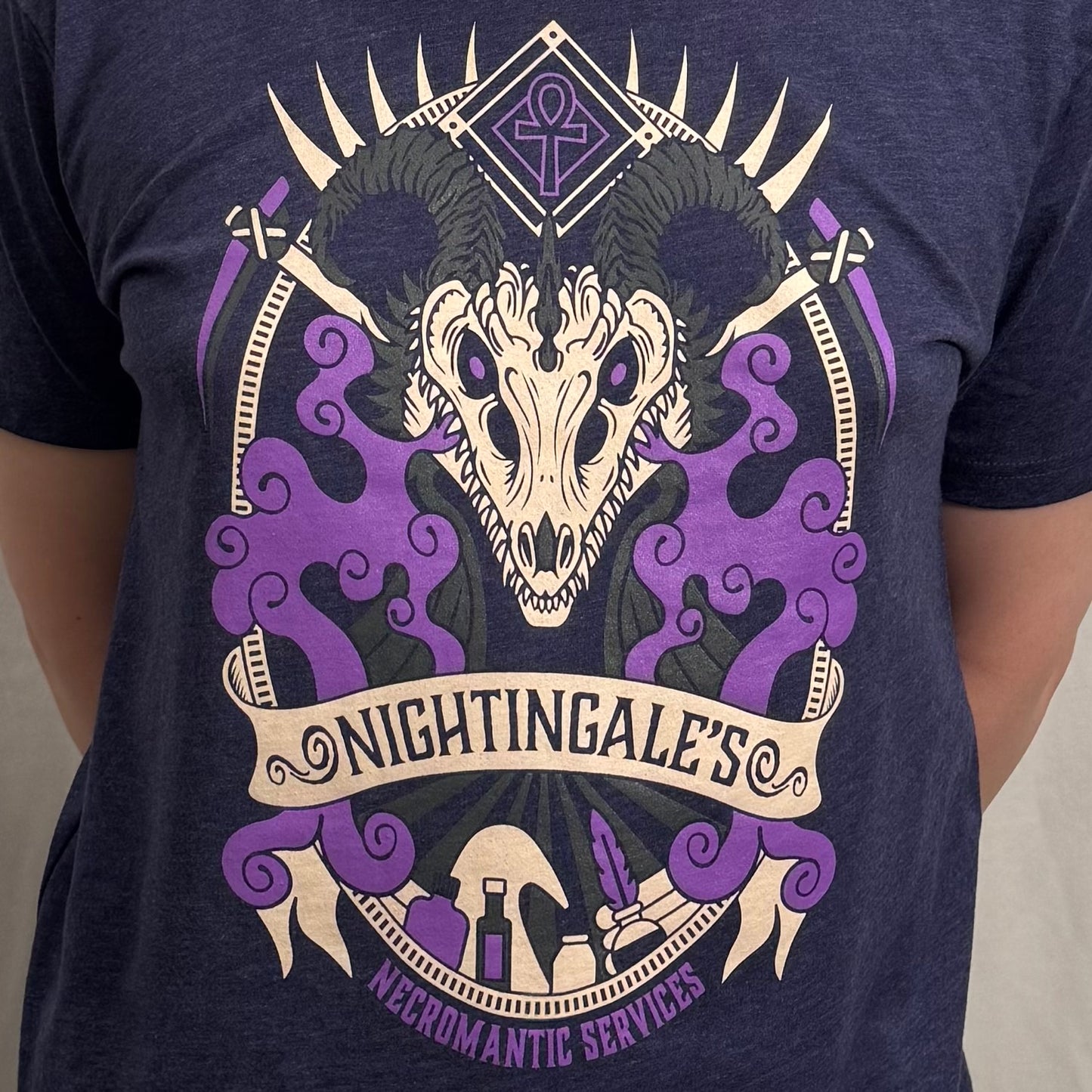 Nightingale's Necromantic Services Shirt