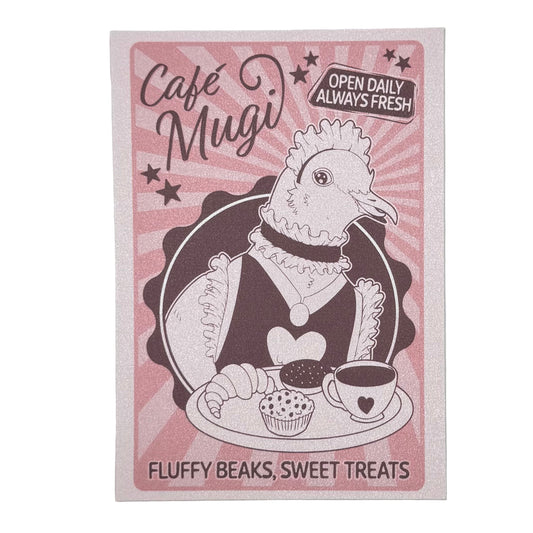 Cafe Mugi Postcard