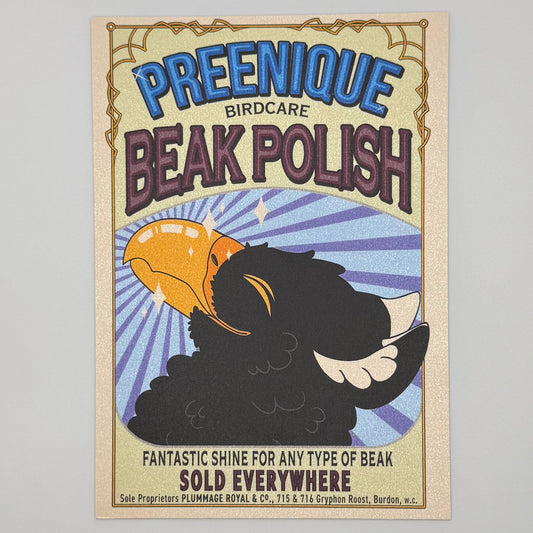 Beak Polish Postcard