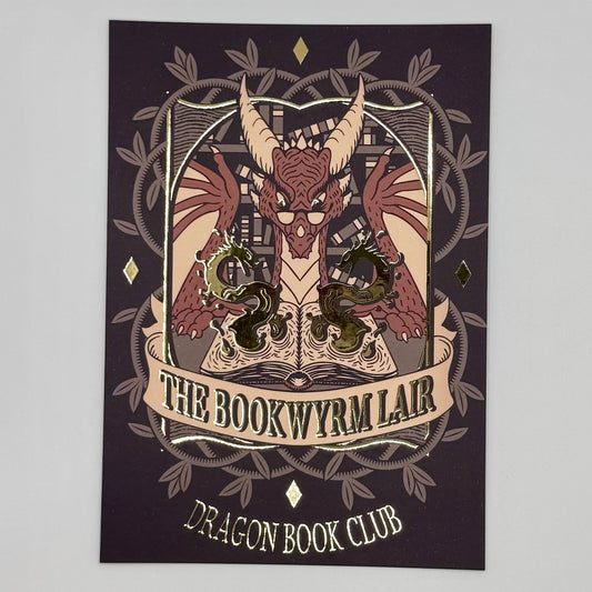 Bookwyrm Lair Postcard