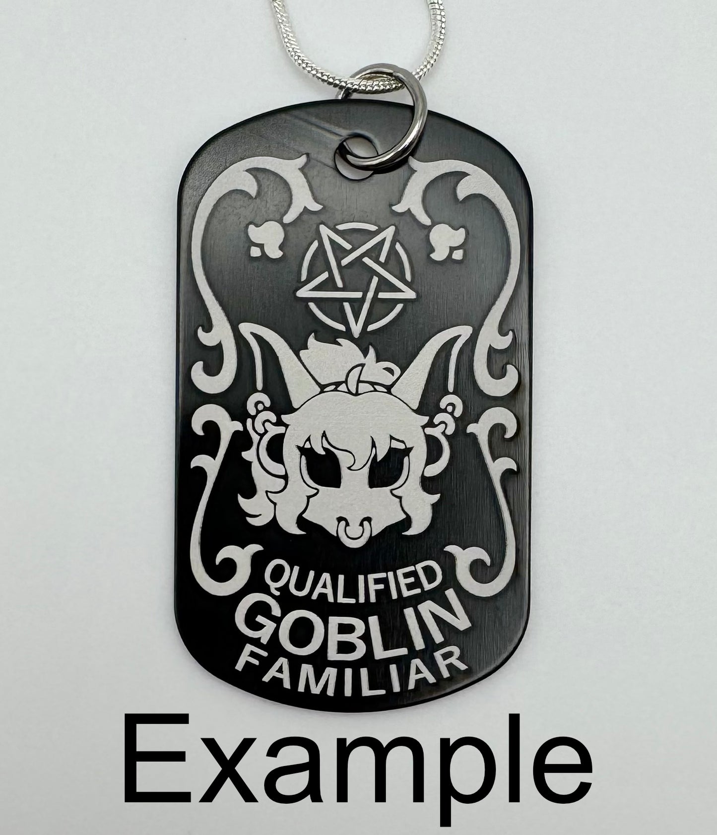 Custom Qualified Familiar Dog Tag