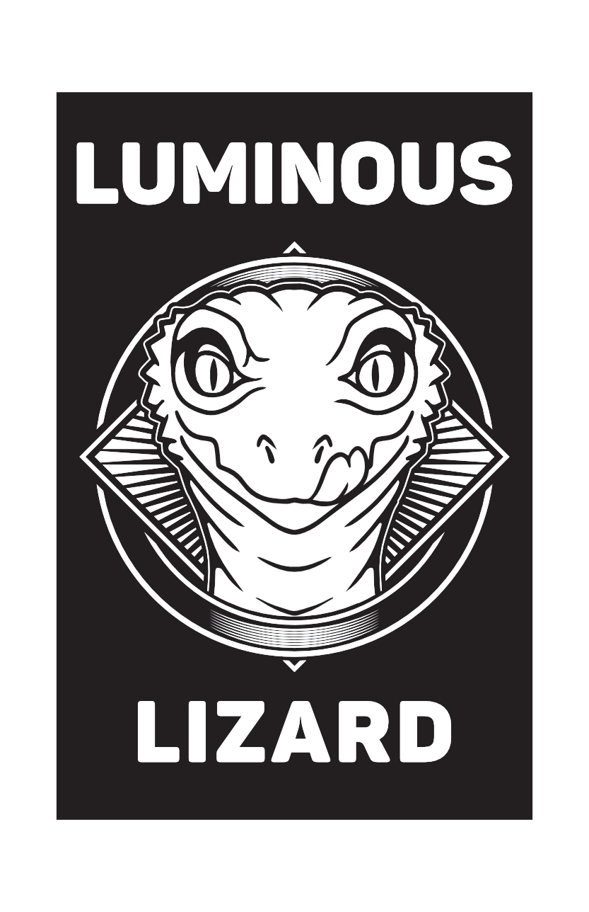 Luminous Lizard Badge