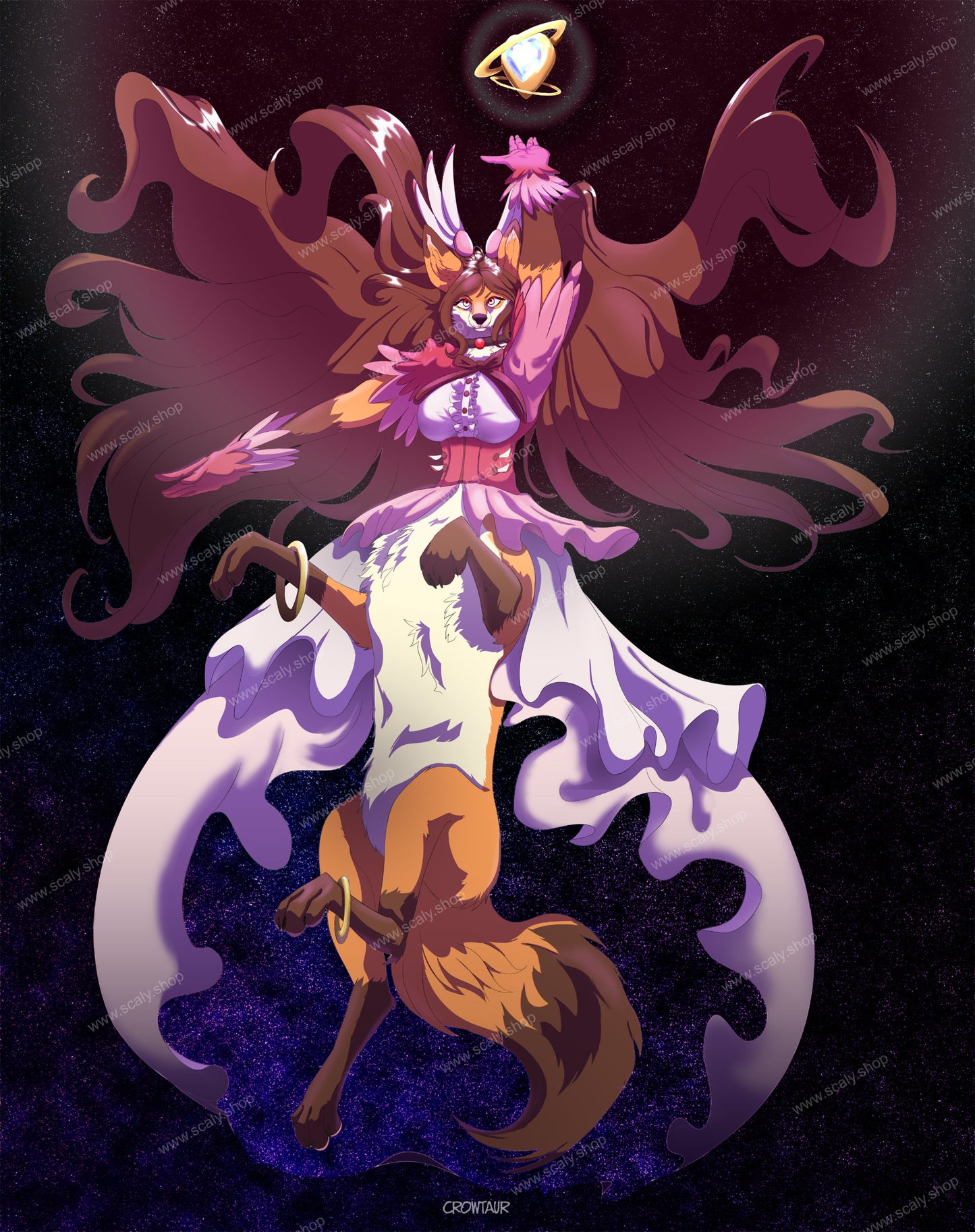 Magical Girl Taur Poster Print
