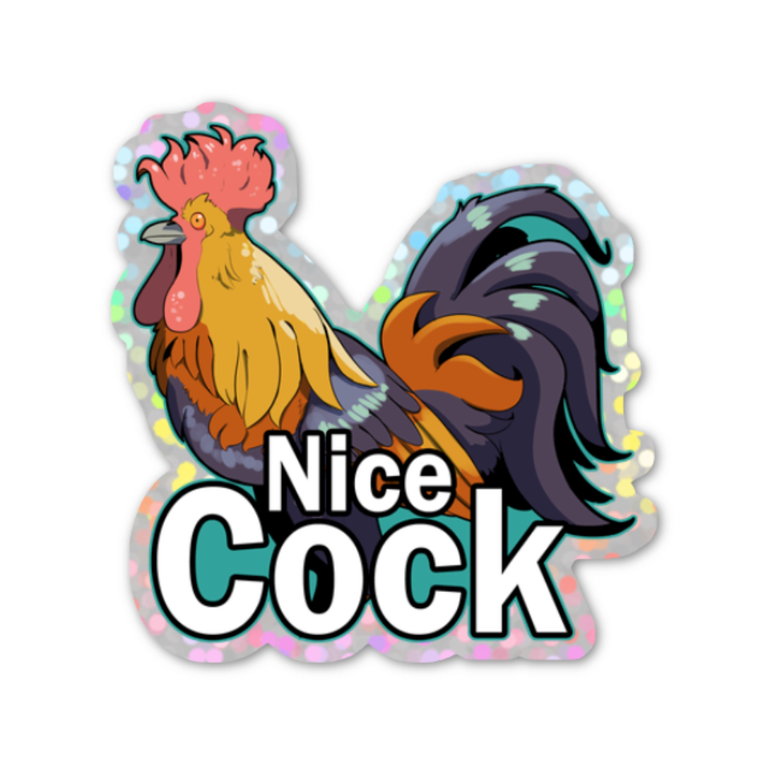 Nice Cock! Sticker