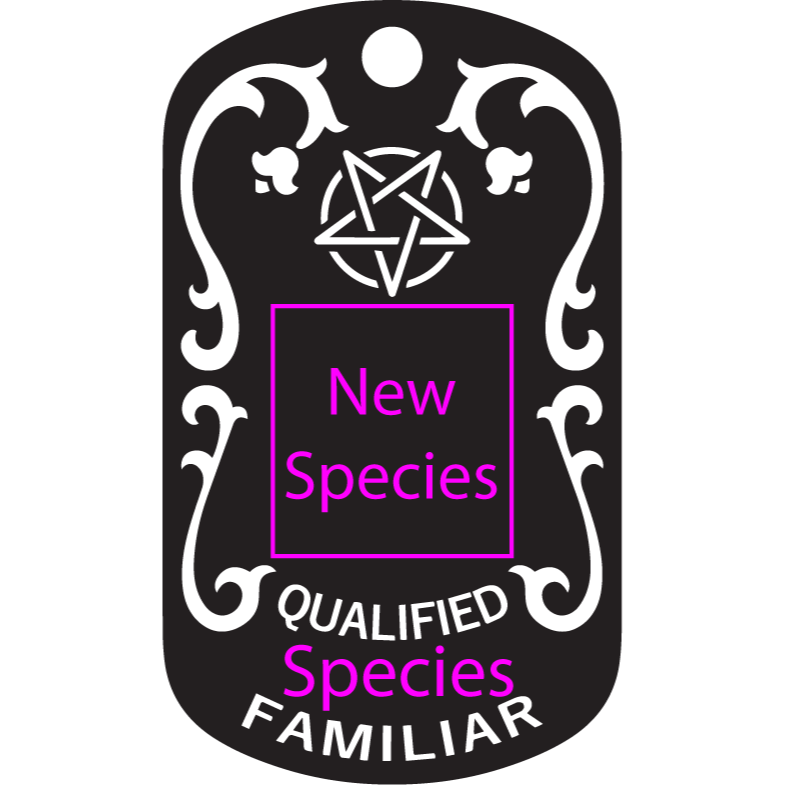 Custom Qualified Familiar Dog Tag