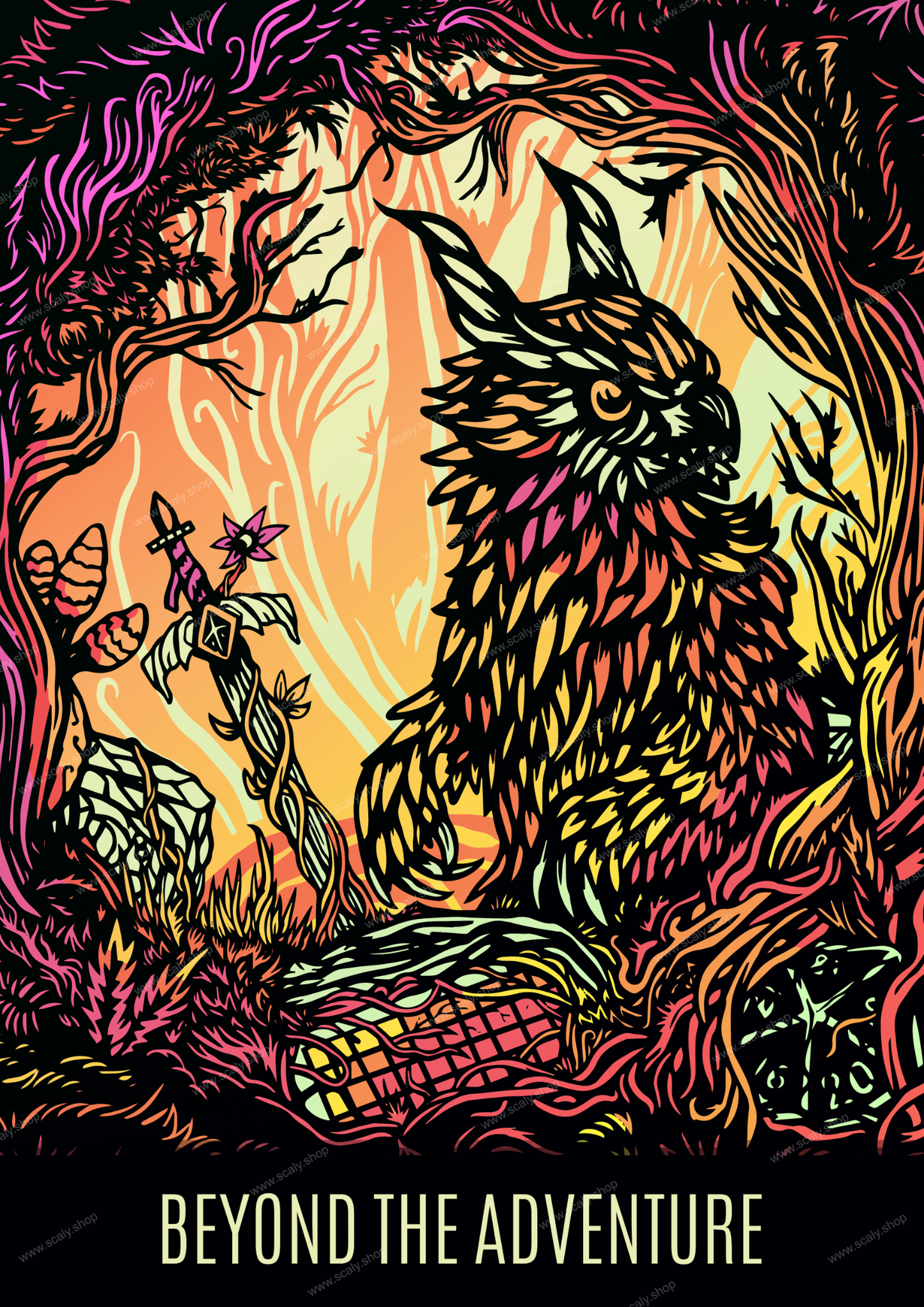 Beyond the Adventure Print