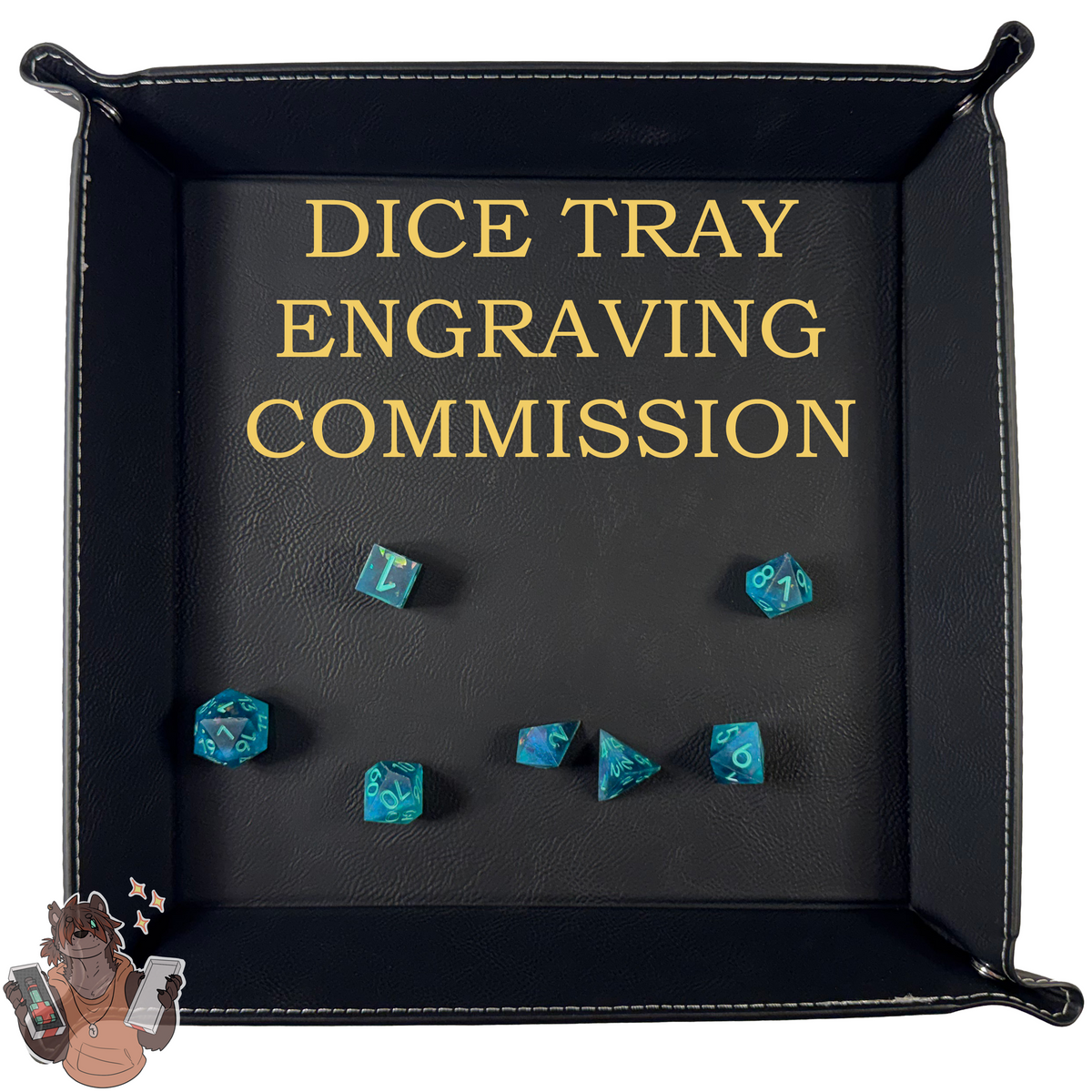 Dice Tray Commission by Shi