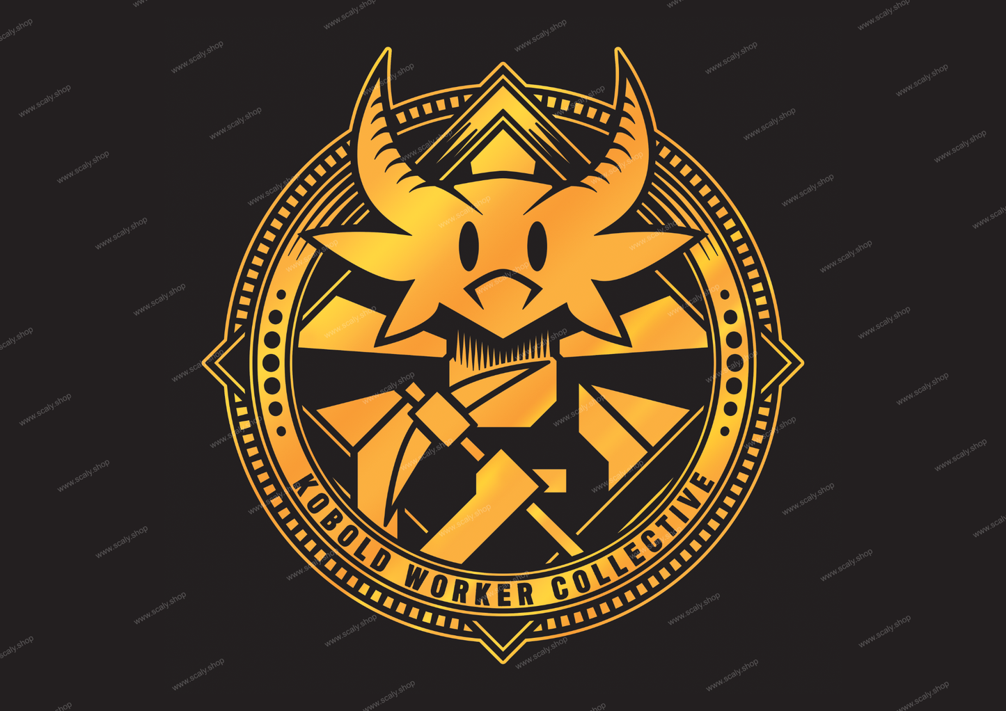 Kobold Worker Collective Print