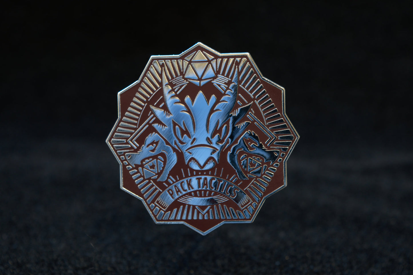 Pack Tactics Enamel Pin