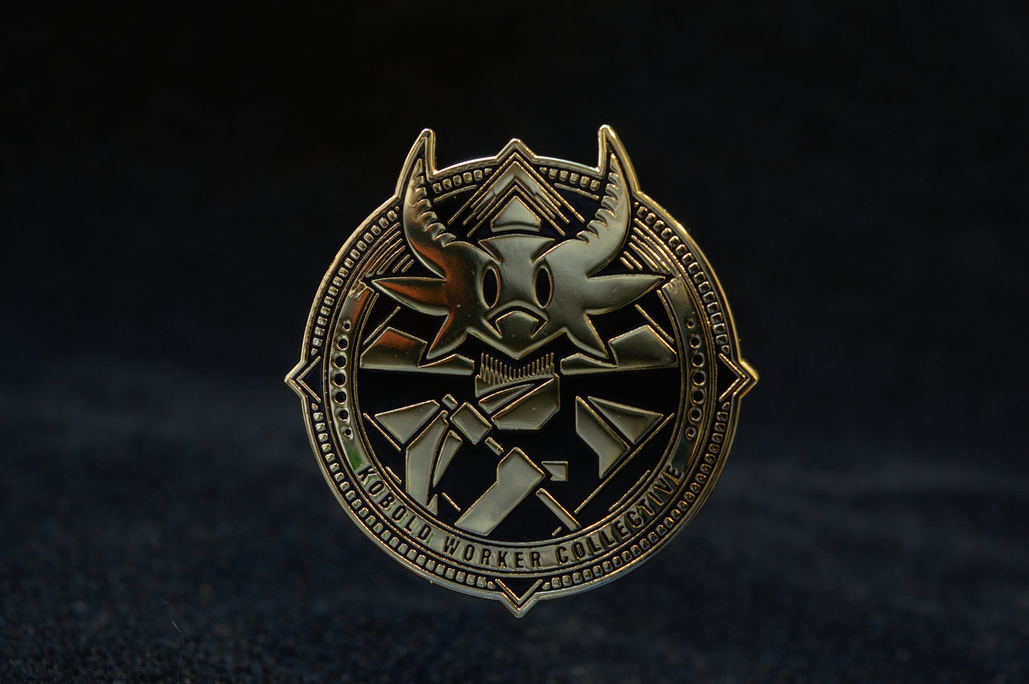 Kobold Worker Collective Enamel Pin
