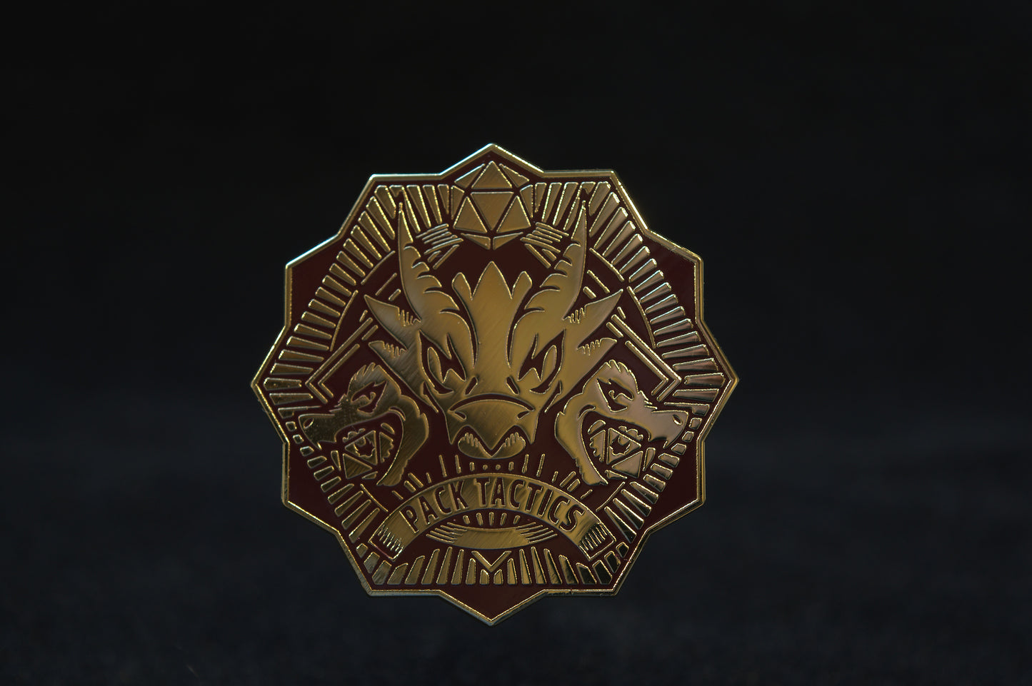 Pack Tactics Enamel Pin