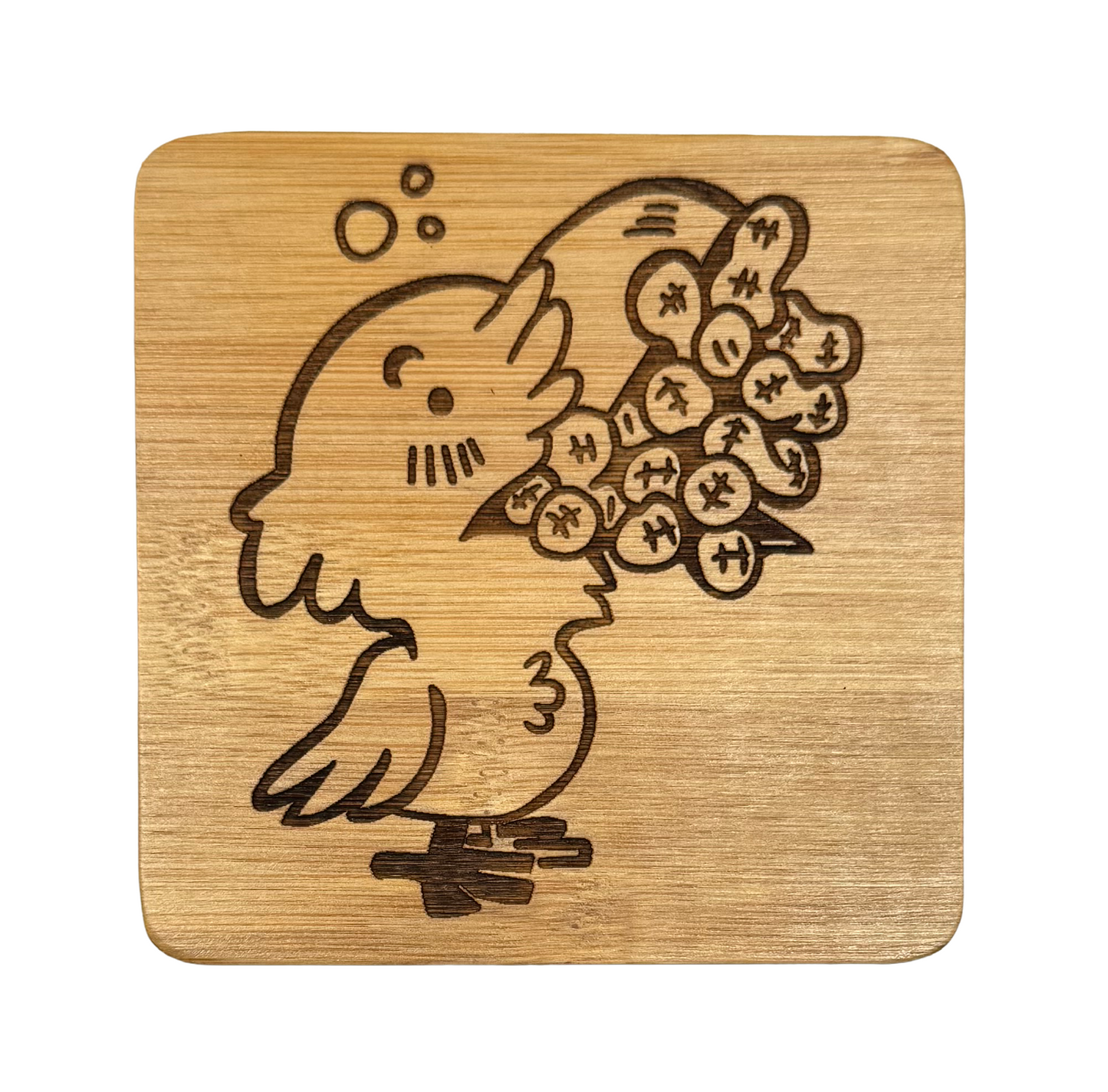 Drinky Crow Coasters