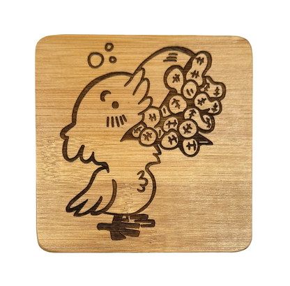 Drinky Crow Coasters