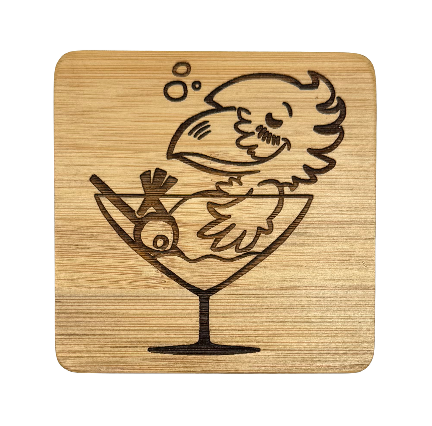 Drinky Crow Coasters