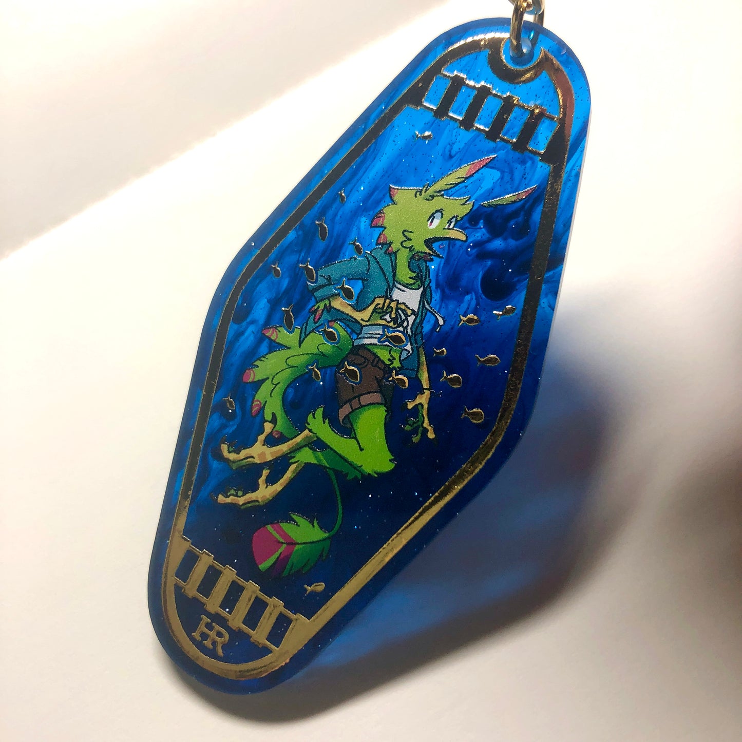 Fish of the Galaxy Charm