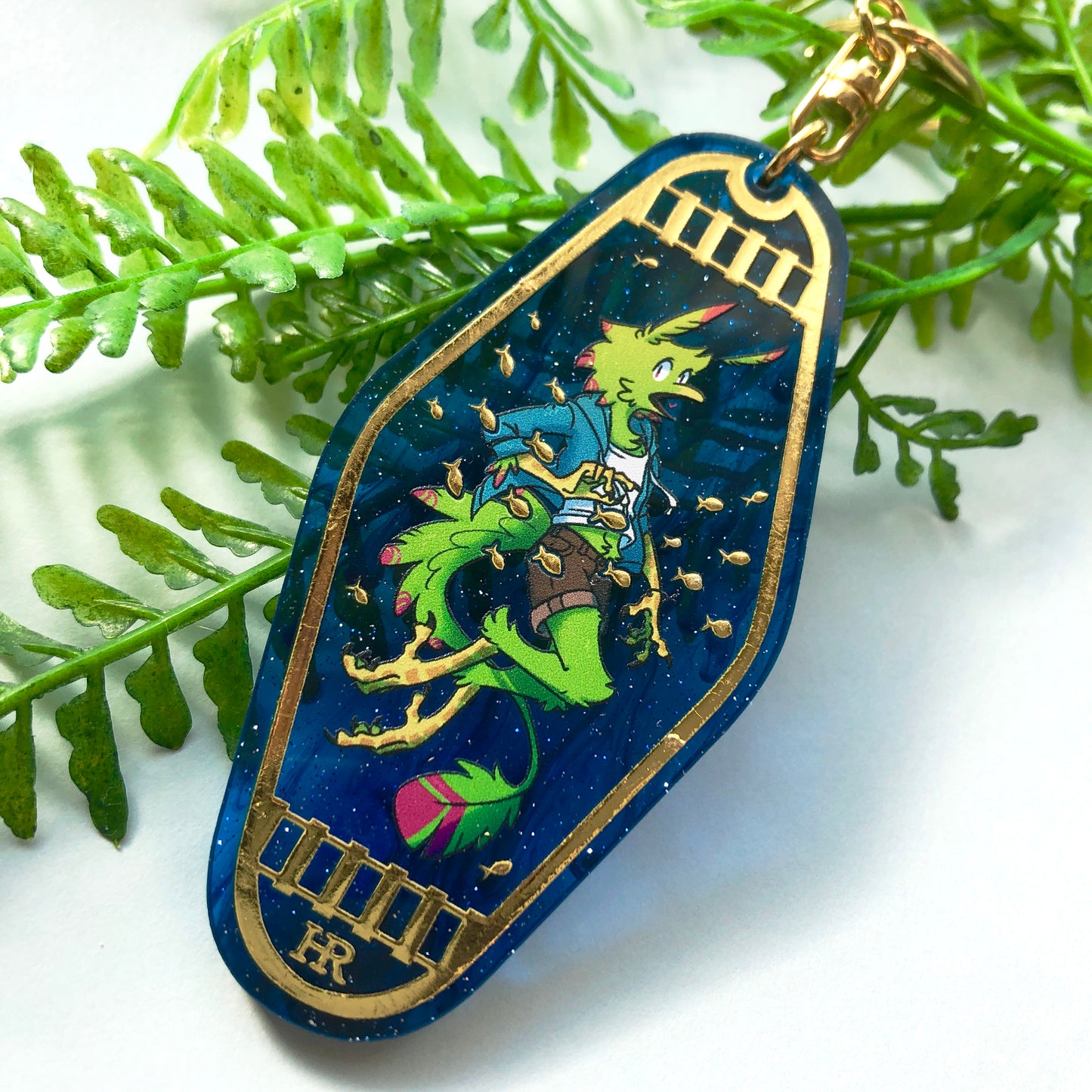 Fish of the Galaxy Charm