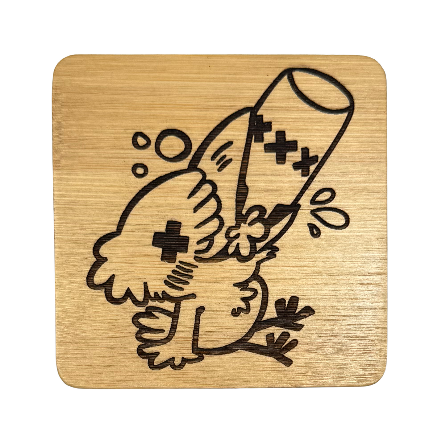 Drinky Crow Coasters