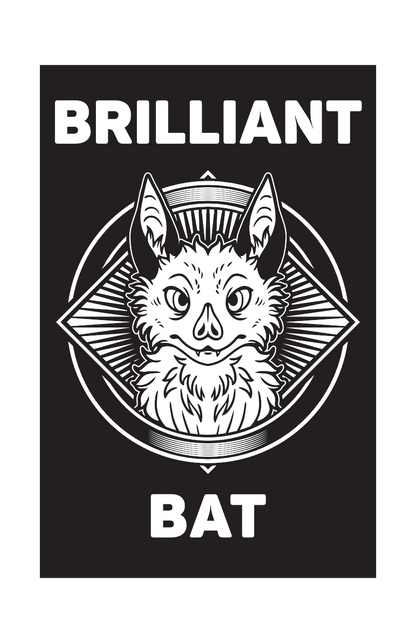 Brilliant Bat Badge