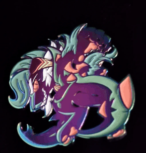 Sharkdog Enamel Pin