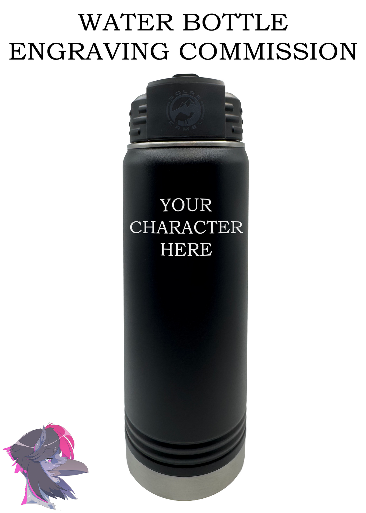 Water Bottle Commission by Crowtaur