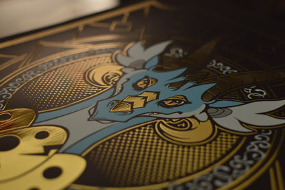 Ayvaire’s Hatchery Gold Foil A3 Print