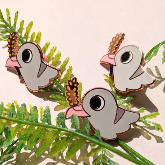 Dove Enamel Pin