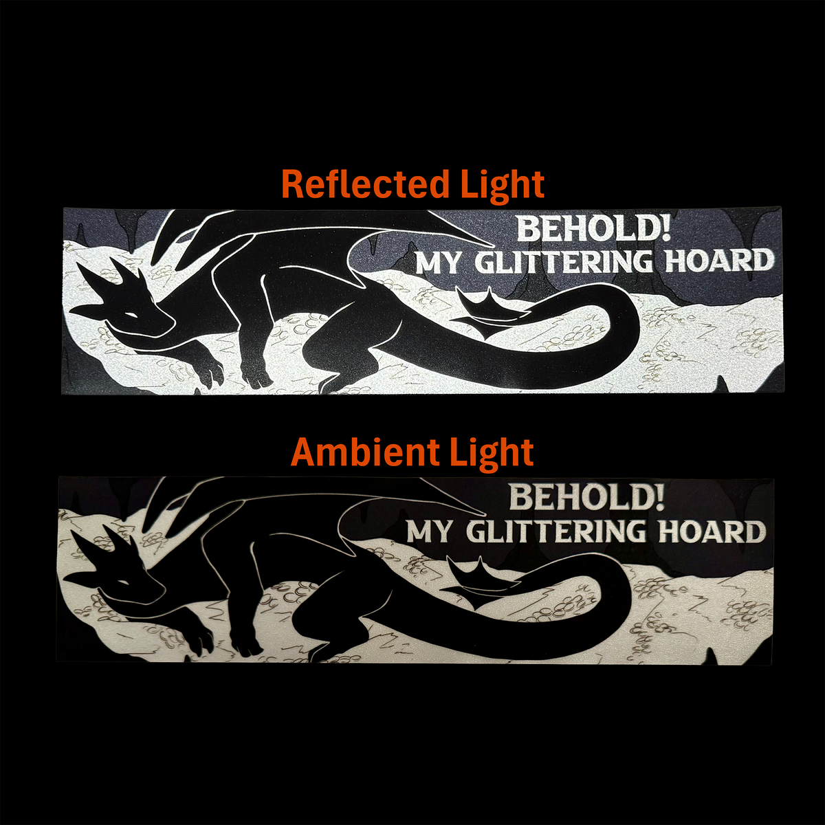 Dragon Bumper Sticker - Behold My Hoard!