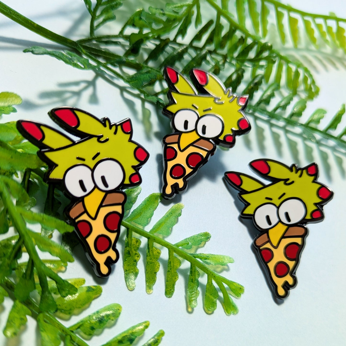 Pizza Haru Enamel Pin