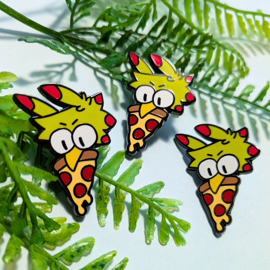 Pizza Haru Enamel Pin