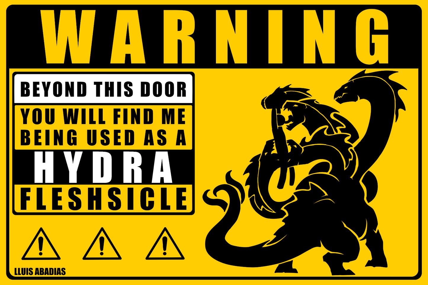 Warning: Hydra Sticker (NSFW)