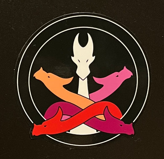 Lesbian Hydra Sticker