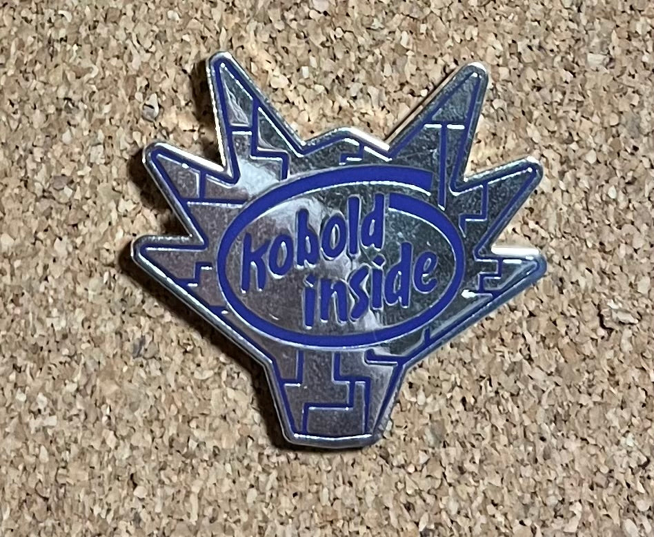 Kobold Inside Enamel Pin