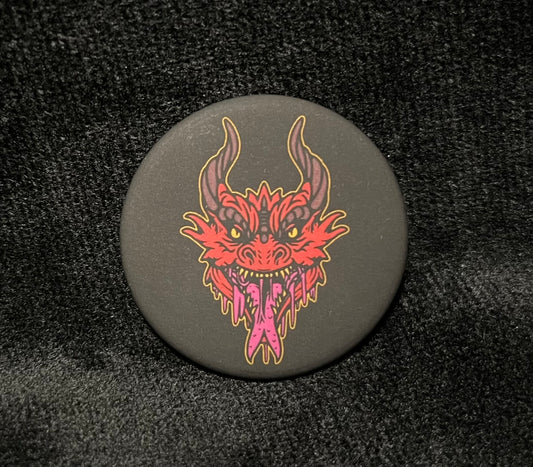 Dragon Drool Button Pin