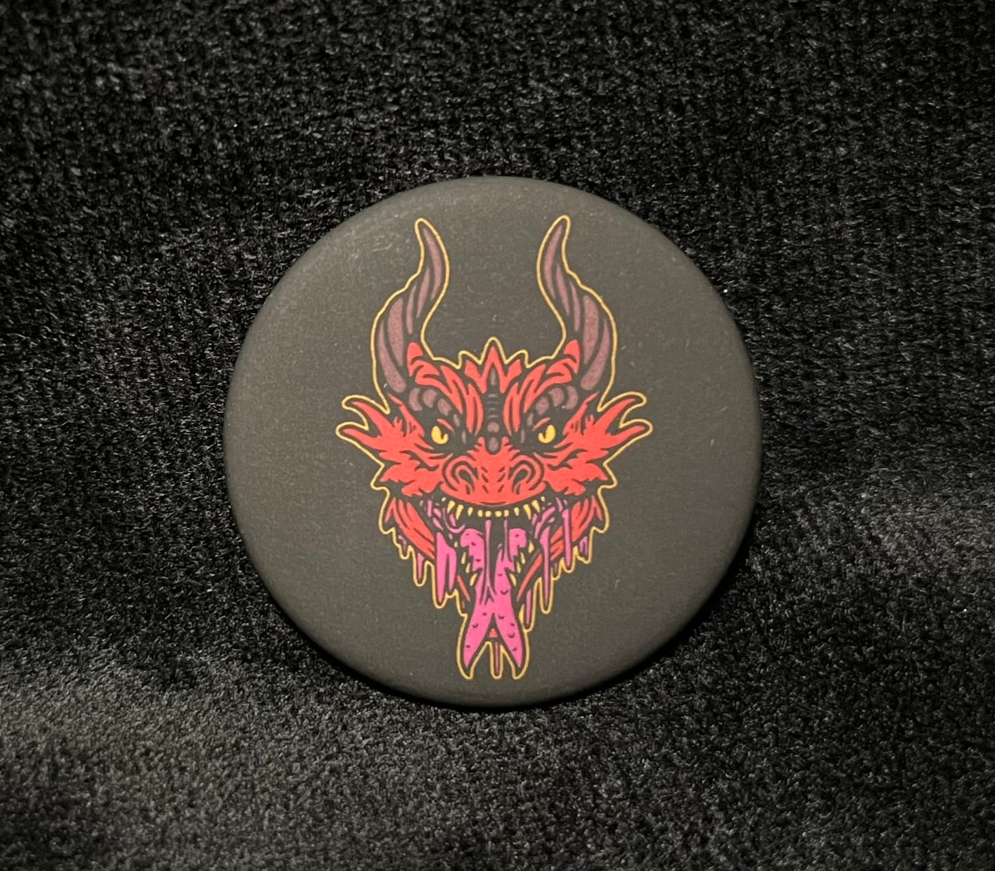 Dragon Drool Button Pin