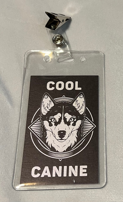 Cool Canine Badge
