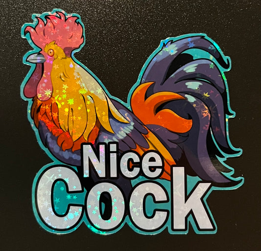 Nice Cock! Sticker