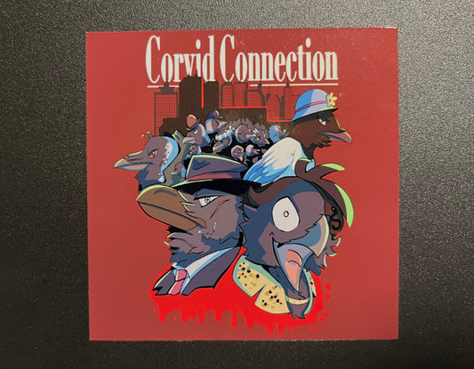 Corvid Connection Sticker