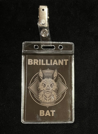 Brilliant Bat Badge