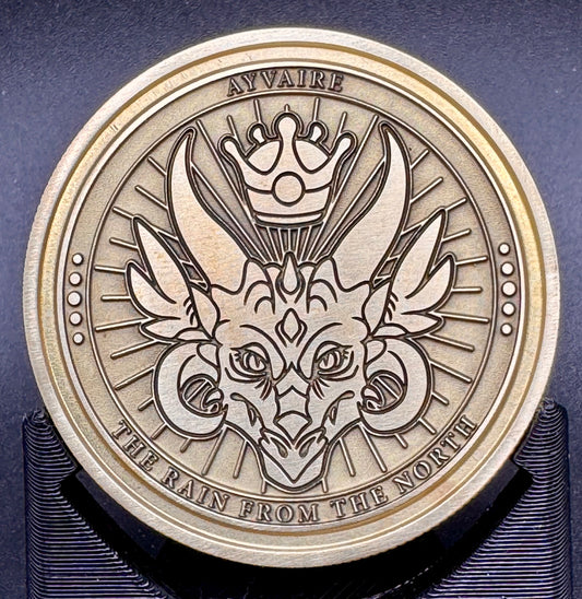 Ayvaire Brass Challenge Coin