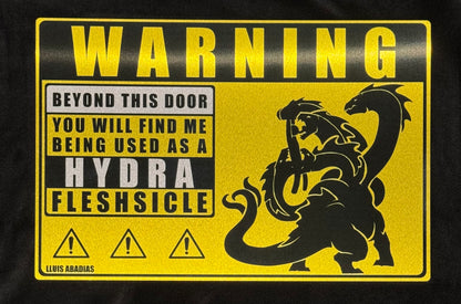 Warning: Hydra Metal Sign (NSFW)