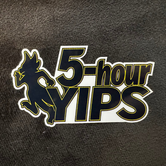 5-Hour Yips Sticker