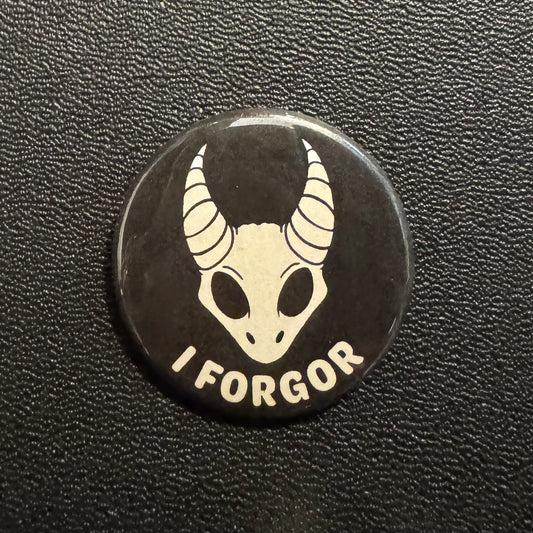 I Forgor Button Pin